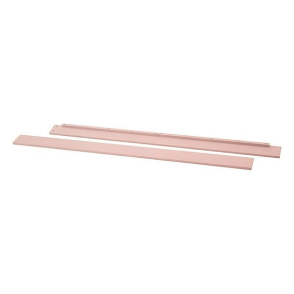 DaVinci Hidden Hardware Twin/Full-Size Bed Conversion Kit (M5789) in Petal Pink