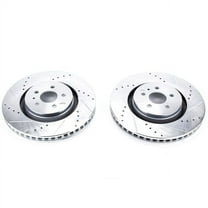Power Stop AR85173XPR Evolution Drilled & Slotted Rotors -Front