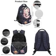 thumbnail image 6 of Jeiento Backpack and Lunch Box Set for Kids Boys Girls Elementary, 16 Inch Water Resistant Large Capacity Bookbag 5 Pcs Space Axolotl Backpack with Pencil Case, Bottle Holder, Keychain, 6 of 6