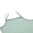 thumbnail image 3 of Girl‘s Vest  Children‘s Solid Color Ribbed Sling Tops Tight Sleeveless Shirt Camisole for Kids, 3 of 5