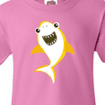thumbnail image 4 of Inktastic Cute Shark, Little Shark, Yellow Shark Youth T-Shirt, 4 of 5
