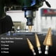 thumbnail image 2 of Paquete de 3 Brocas Escalonadas HSS Profi, 4-12 Mm, 4-20 Mm, 3-12 Mm, de Taladro, 2 of 7