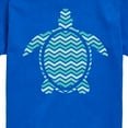 thumbnail image 3 of Instant Message - Striped Turtle - Toddler & Youth Short Sleeve Graphic T-Shirt, 3 of 6