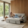thumbnail image 2 of Sofá Cama Easy Living Sander Gris Claro, 2 of 6