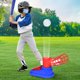 thumbnail image 2 of Máquina de lanzamiento de béisbol estilo prensa de pie, lanzador automático, juego de juguetes de entrenamiento activo, juegos deportivos al aire libre, regalos para niños de 4 a 14 años, niños y niñ Namotu SM-283, 2 of 4