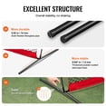 thumbnail image 4 of VEVOR Barricade Backstop Net, 12x9 ft Ball Sports Barrier Netting, Portable Practice Equipment with Carry Bag, Protection Screen for Baseball Softball Lacrosse Soccer Hockey Training, for Backyard, 4 of 9