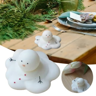 Icy Craft Silver/Gold Ice Cube Snowman Quantity: Case of 4