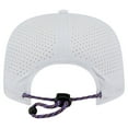 thumbnail image 4 of Men's New Era White Los Angeles Lakers Performance Rope Golfer Adjustable Hat, 4 of 5