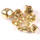 thumbnail image 3 of silver/golden Jingle Bells Christmas-craft Decoration hanging X,mas-tree cross iron wedding Home cp2683, 3 of 5