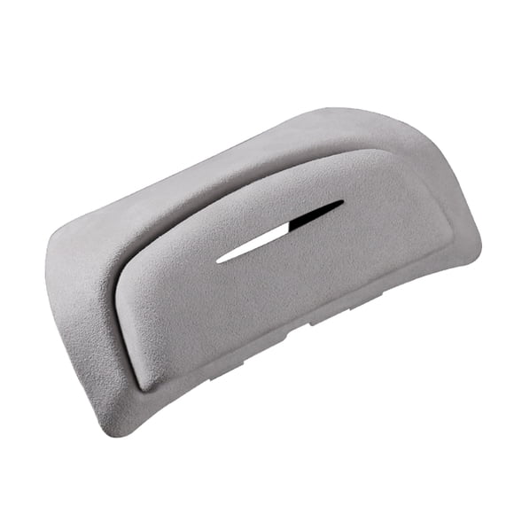 Mistaha Flocking Style Grey Glasses Case for Tesla Model Y - Easy Installation, Plastic Material - Model 3 Compatibility Optional