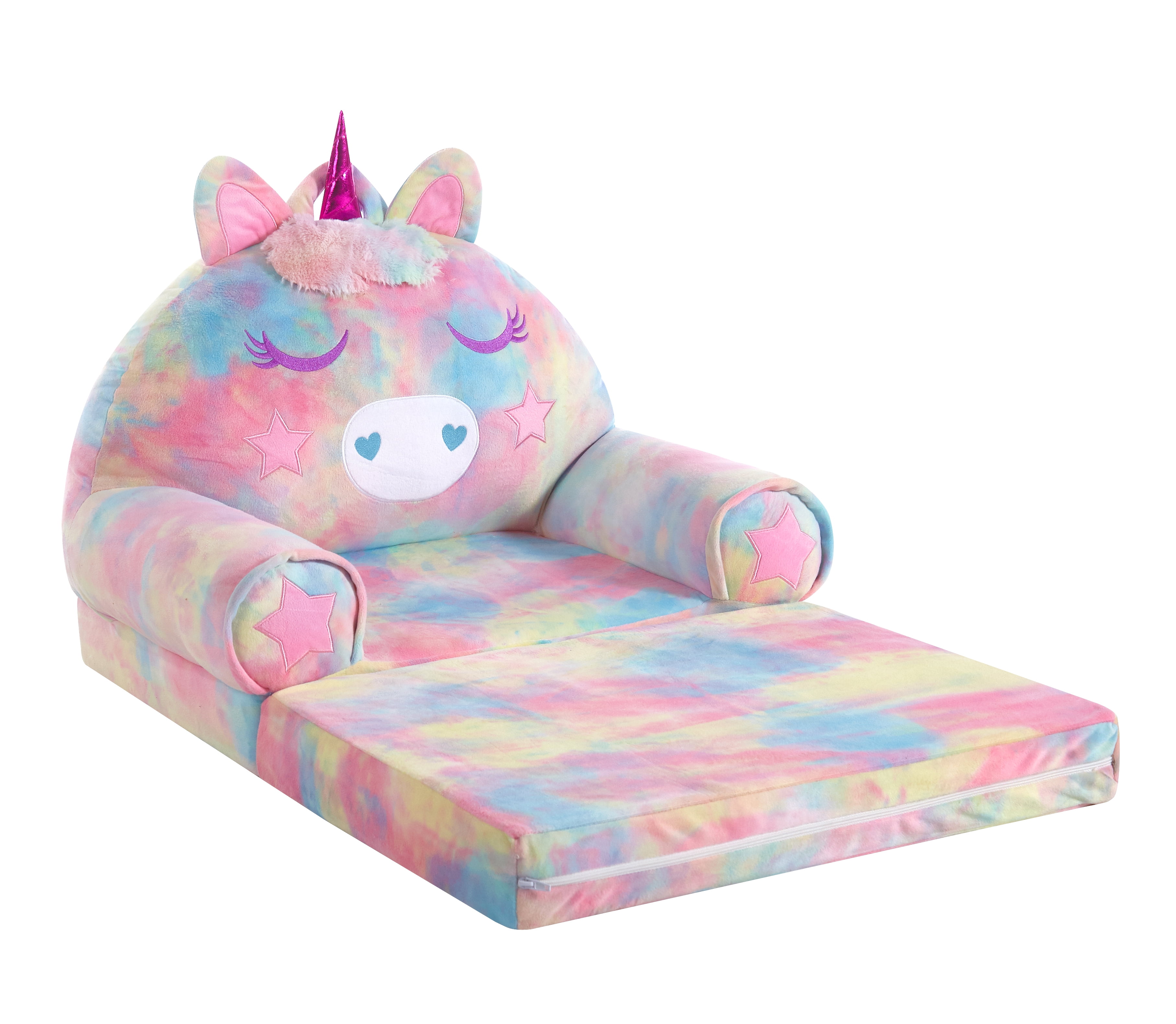 Little Nest Unicorn Flip Out 2-in-1 Toddler Chair