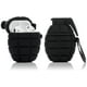 thumbnail image 1 of Funda de silicona compatible con Airpods 1 y 2, funda divertida [diseño deportivo] [el mejor regalo para niños y niñas] (negro granada) WD.WDQZL Hogar, 1 of 5