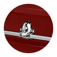 thumbnail image 2 of Titan Casket, Orion Series Steel Casket in Red with White Interior, 2 of 5