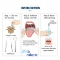 thumbnail image 4 of Raspador de lengua LA MIERE de acero inoxidable, 2 unidades, 4 of 5