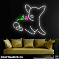 thumbnail image 2 of Craftnamesign Cute Dog Neon Sign, Pet Spa Wall Decor, Coffee Led Light Wall Art, 2 of 4