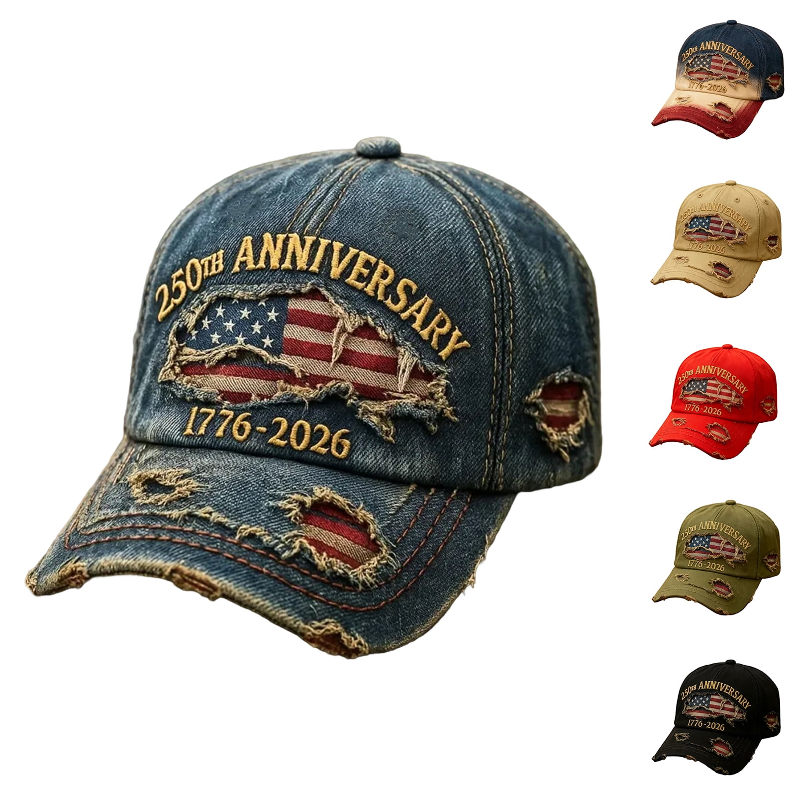 ACDC Acid Washed Baseball Hat - Walmart.com