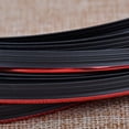 thumbnail image 4 of 5 Meter Car Interior Decoration PVC Trim Strip Line in Electroplated Red, 4 of 8