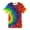 D, variant on WREESH Boys' Short Sleeve T-Shirts 3D Digital Printing, Seven Color Pigment, Loose Fit Summer Tops (4-16 Years) Multicolor