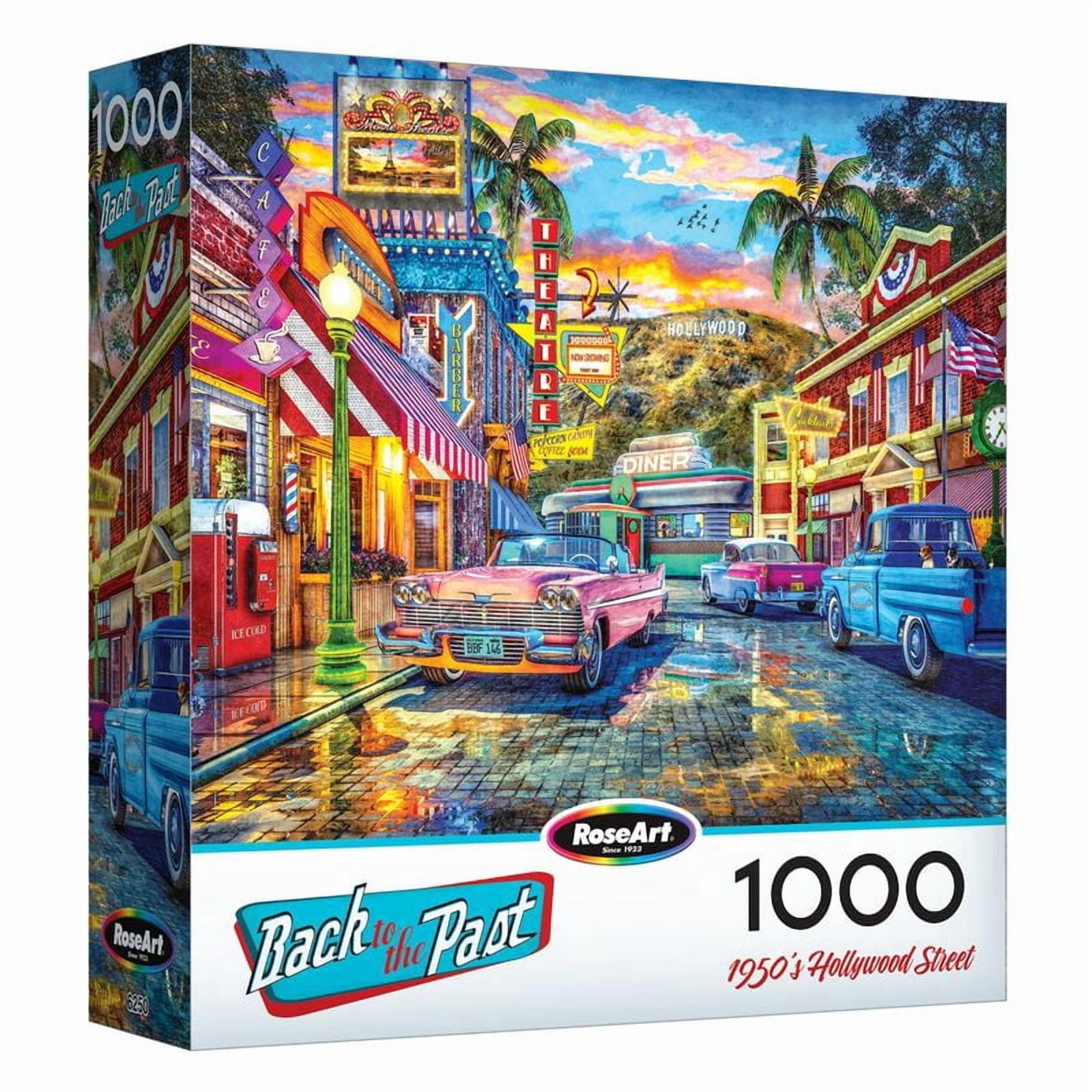 Back to the Past 1000pc - 1950s Hollywood Street