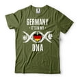thumbnail image 4 of Mens Germany Shirt Germany It's In My DNA Shirt Germany Patriotic Shirt Deutschland Shirt (XX-Large Black), 4 of 6