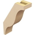 thumbnail image 5 of Ekena Millwork 3"W x 8"D x 12"H Funston Rough Cedar Woodgrain TimberThane Knee Brace, Primed, 5 of 6