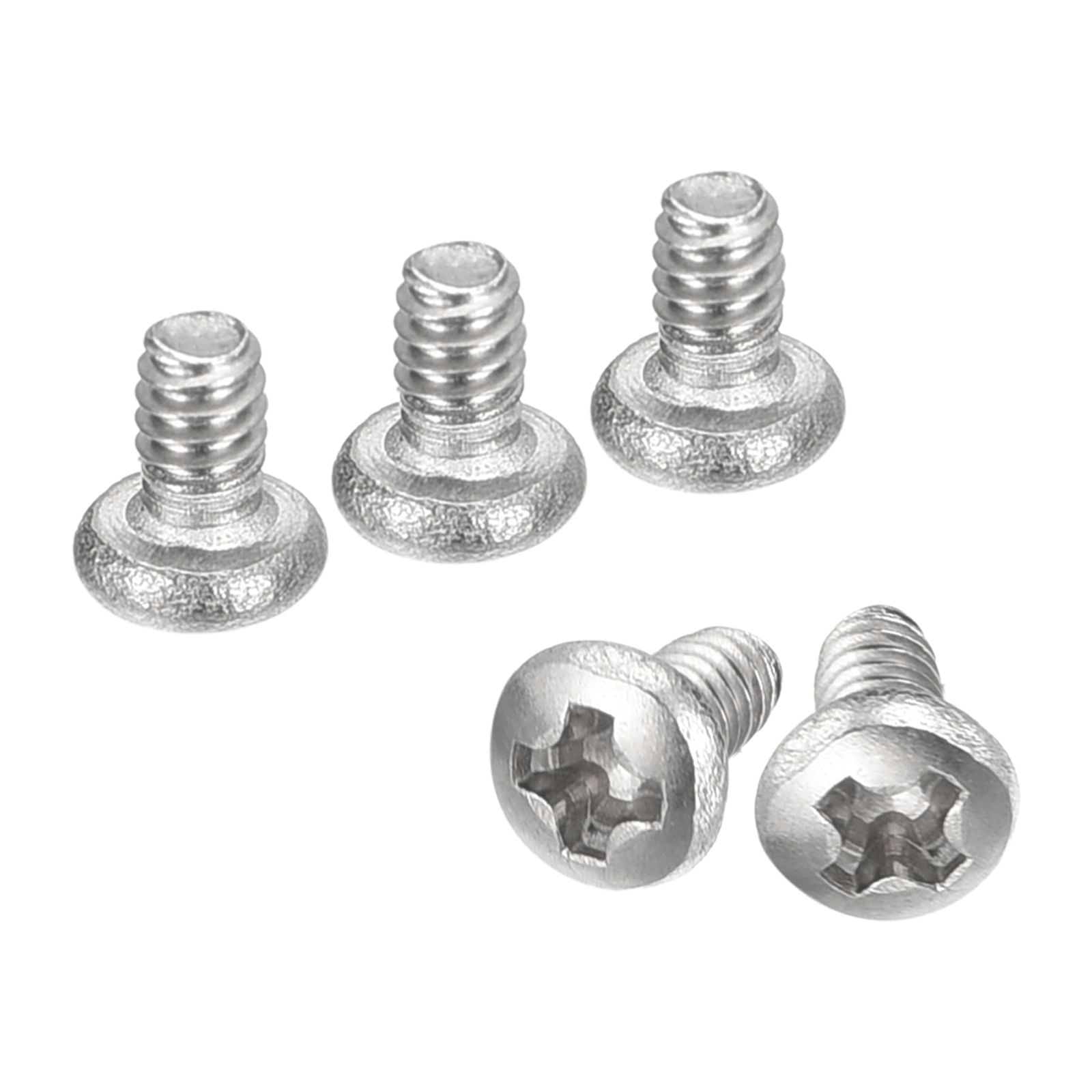 Viti Autofilettanti Testa Piatta Phillips #6x1/2, Acciaio Inox 18-8, Confezione 60 Pezzi - Foto 2