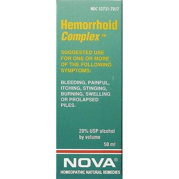 Nova Homeopathic Hemorrhoid Complex, 1.7 Oz