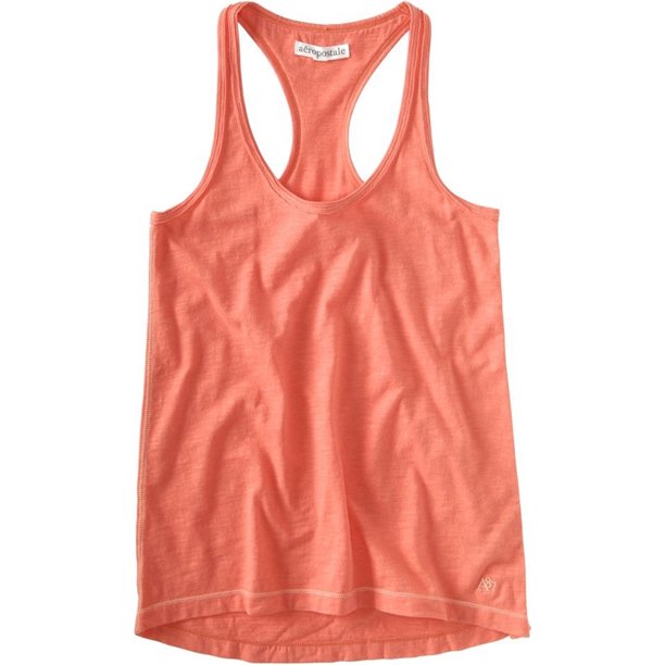Aeropostale - Camiseta sin mangas para mujer, color naranja, extragrande