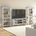 thumbnail image 3 of Mayfield Farmhouse 60W TV Stand with Bookcases - Engineered Wood, 3 of 10
