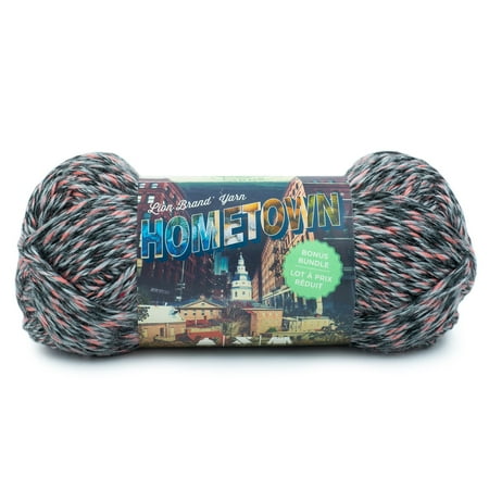 UPC: 0023032023755 | Lion Brand® Hometown® Bonus Bundle® Multicolor Tweed Yarn