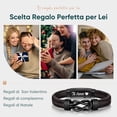 thumbnail image 5 of Gifts for Men Infinity Knot Braided Leather Bracelet for Son, Forever Love to My Son Bracelets, Birthday Christmas Holiday Jewelry Gift for Him, 5 of 5