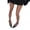 Coffee color, variant on Stretchable Wide Striped Tights High Elasticity Nylon Fabric Sheer Pantyhose
