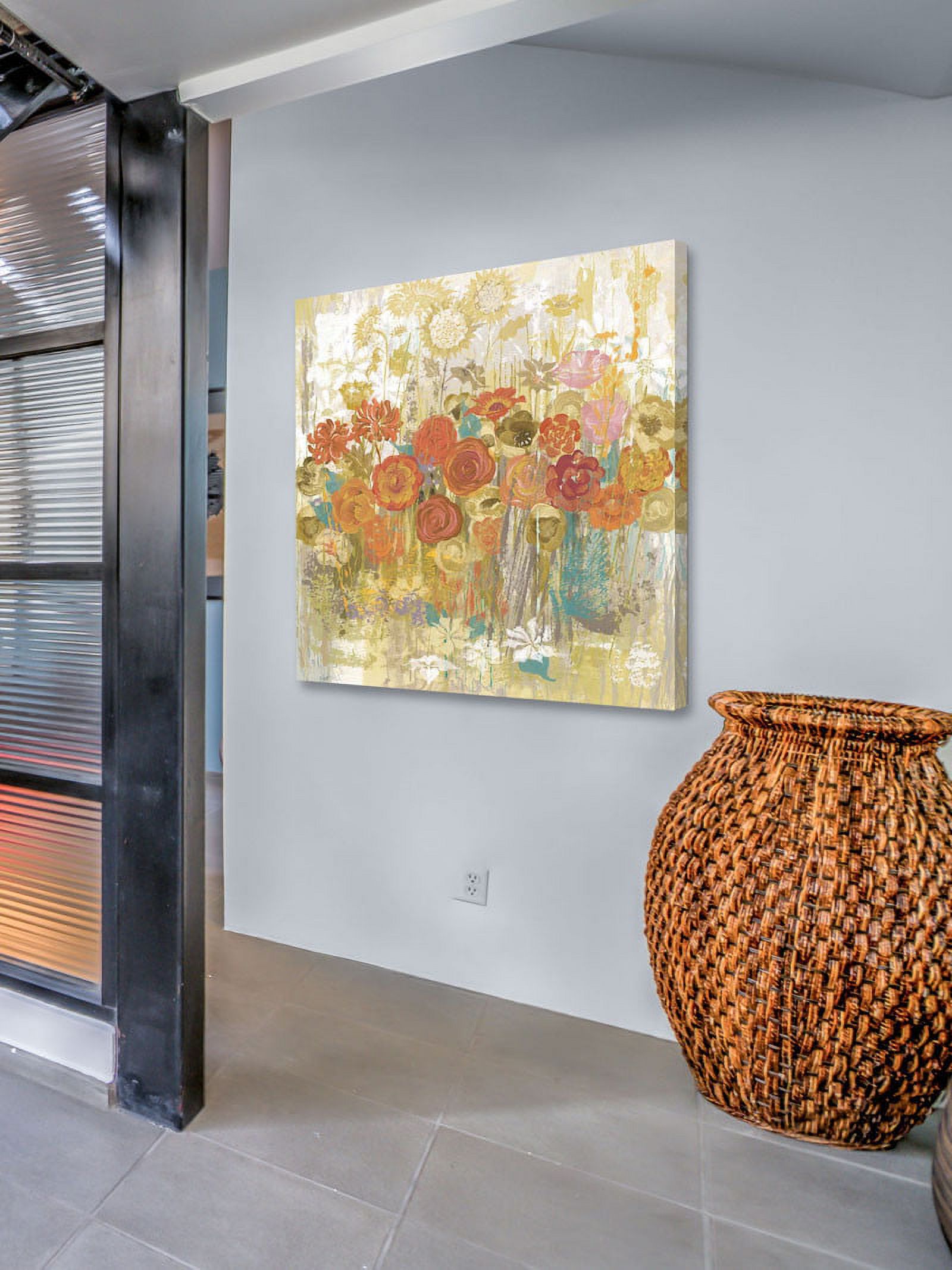 Marmont Hill "Floral Frenzy" Painting Print on Canvas
