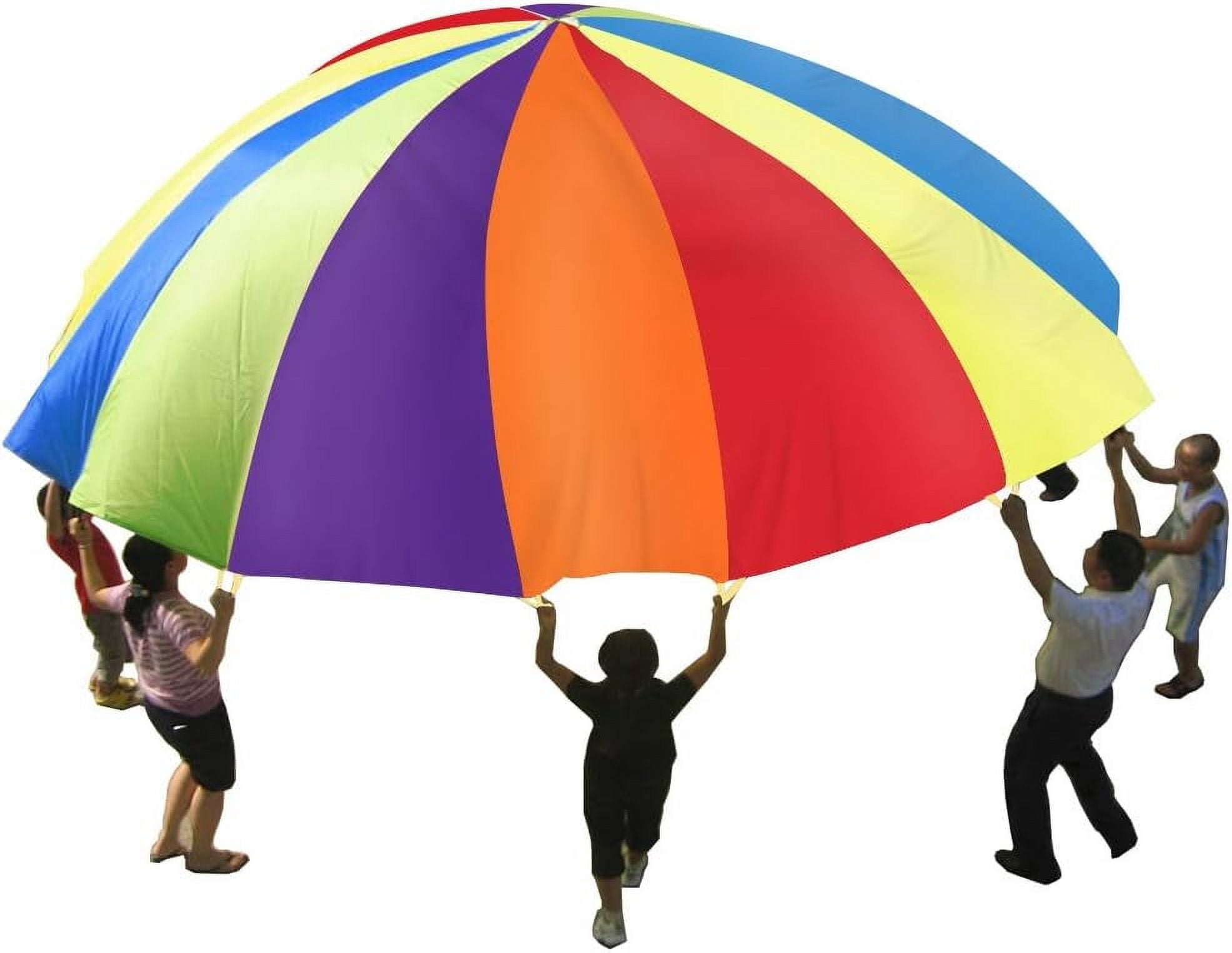 Play Parachute for Kids Tent Cooperative Team Building Birthday Games (20ft)
