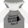 thumbnail image 4 of Inktastic Someone in Rhode Island Loves Me Boys or Girls Long Sleeve Baby Bodysuit, 4 of 5
