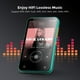 thumbnail image 4 of Reproductor MP3 TIMMKOO 72GB con Bluetooth, pantalla táctil azul, 4 of 8