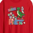 thumbnail image 2 of Disney - Toy Story - Skateboard Rex - Men's Long Sleeve T-Shirt, 2 of 4