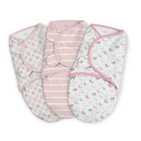 SwaddleMe Original Swaddle 3-Pack, Fly Away (Large)