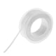 thumbnail image 3 of De Raso Sólido De dos cara De 55 Ancho Yardas De Ancho Para Manualidades, Envoltura De Regalos, Lazo Para El Cabello, Decor Blanco BLESIY Cinta de satén doble de poliéster, 3 of 8