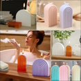 thumbnail image 5 of 2 Piezas Moldes para Velas,Moldes Velas en Forma de,3D Moldes Puente Arcoiris de Silicona,Moldes de Silicona para Hacer Jabón, Velas,DIY, 5 of 5