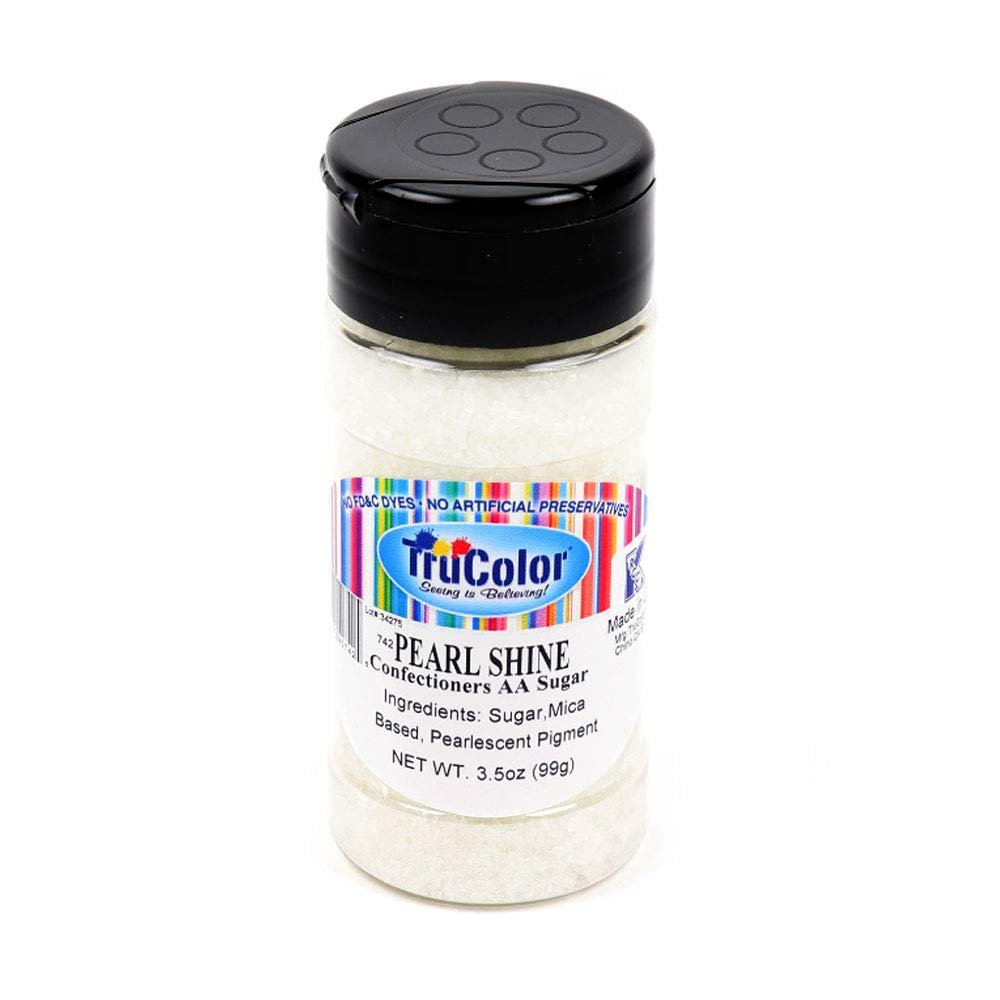Trucolor Natural Color Confectioners AA Sanding Sugar Large Crystals