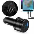 thumbnail image 2 of Car Charger Transmitter Bluetooth 5.0 Cars Dual USB Port Cars FM Transmitt, 2 of 7