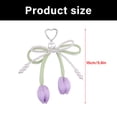 thumbnail image 5 of Bows Keychain Charms Wallet Bag Purse Keyring Pendant Charms Aesthetic keychain, 5 of 16