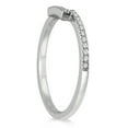 thumbnail image 2 of SZUL Women's 1/8 Carat TW Diamond Wedding Band in 14K White Gold (J-K-L Color, I2-I3 Clarity), 2 of 3
