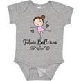 thumbnail image 3 of Inktastic Future Ballerina Girls Dance Girls Baby Bodysuit, 3 of 5