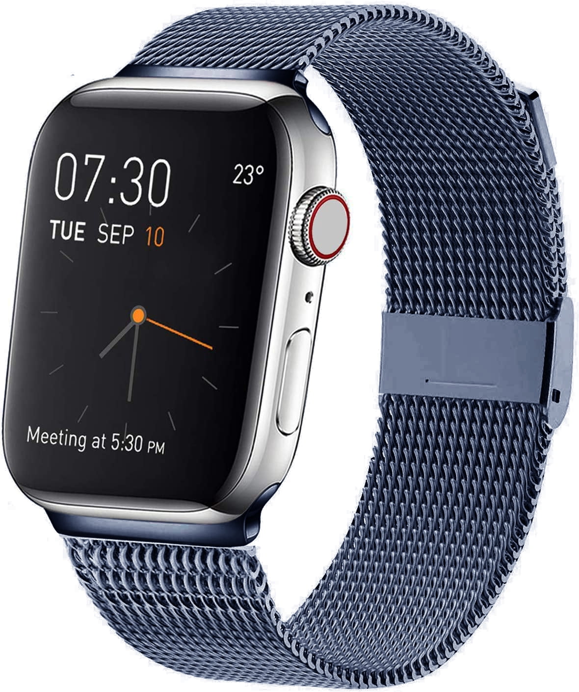 space gray stainless steel apple watch
