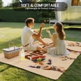 thumbnail image 4 of Giraffe Outdoor Rug for Patio/Deck/Porch, Non-Slip Large Area Rug 5 x 8 Ft, Red Love Heart Farmhouse Animals Indoor Outdoor Rugs Washable Area Rugs, Reversible Camping Rug Carpet Runner, 4 of 8