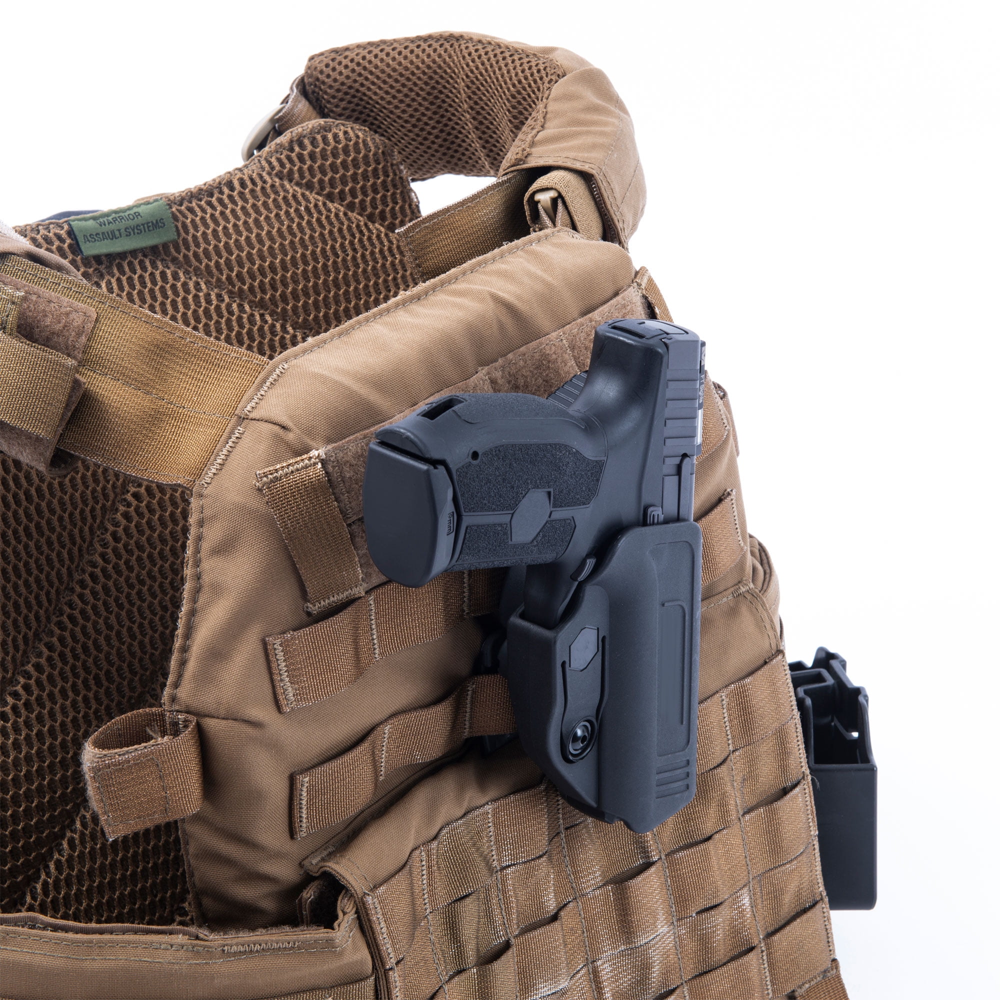 Molle atachment vest adapter Details about   Orpaz retention safety Holster for CZ P10 P 10 
