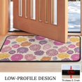 thumbnail image 3 of Pioneer Flower Floral Print Pattern Door Rugs,Washable Non Slip Door Mats Indoor,Decorative Door Mats,Entry Mat Indoor for Entrance,Bedroom,Kitchen,Bathroom,30"x17", 3 of 6