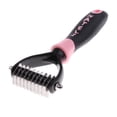 thumbnail image 2 of Tachiuwa Rake Tools Grooming Brush Comb Remove Loose Hair -groomed /PK , Pink, 2 of 6